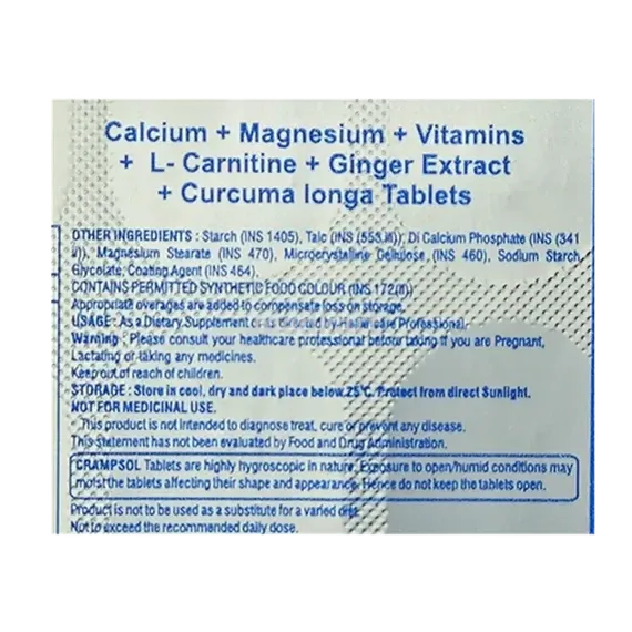 crampsol tablet 10's